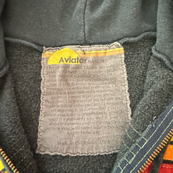 Aviator Nation Zip Up Hoodie - Picture 4 of 5